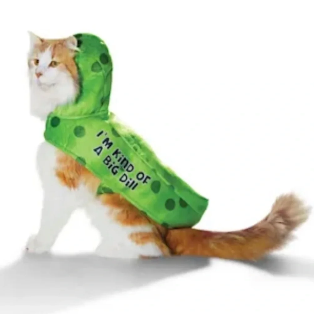 NWT Halloween pickle dog cat costume XXS